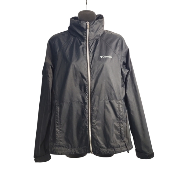 Columbia Jackets & Blazers - Columbia Women's Switchback Black Windbreaker Jacket Size Medium